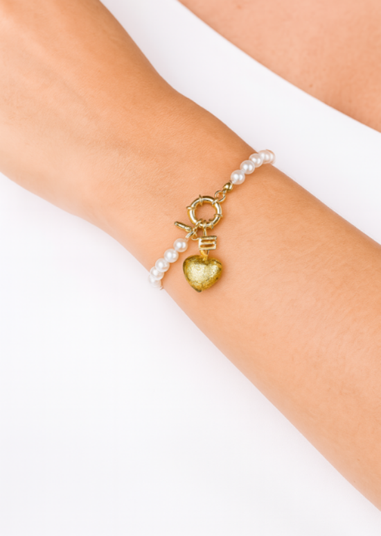 Bracciale gold heart