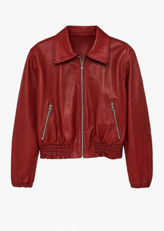 Bomber vera pelle