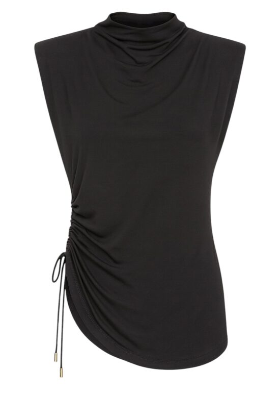 Top draped