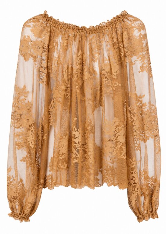 Lace blouse – Blusa Elegante in Pizzo Floreale