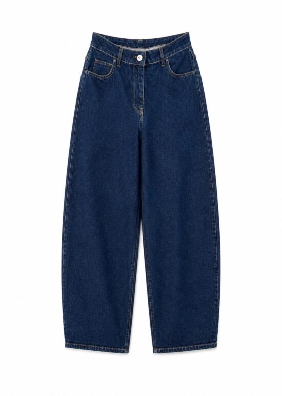 Iconic dark denim
